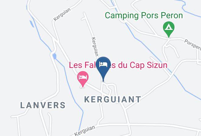 Finistere - Chez Lydie Maps