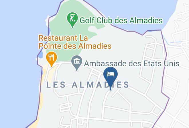 Dakar - Chez Madame Faye Maps