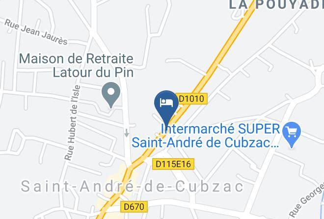 Gironde - Chez Maite Chambre D'hotes Maps