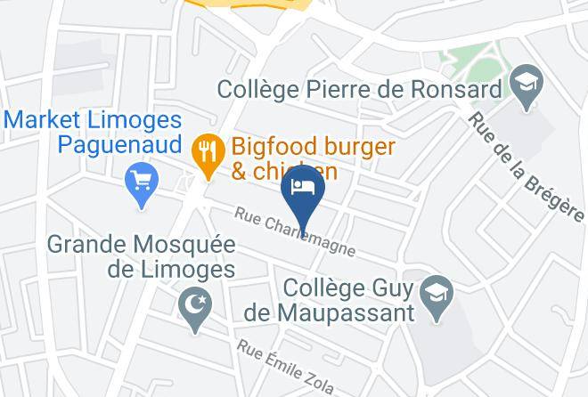 Haute Vienne - Chez Marie Reine Maps