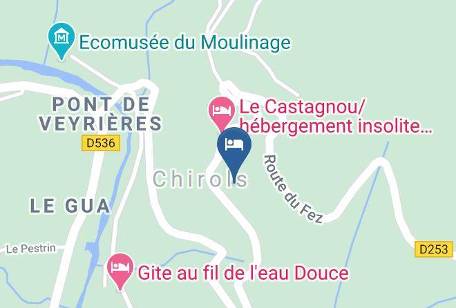 Ardeche - Chez Marinou Maps