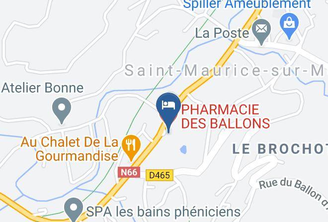 Vosges - Chez Marlyse Maps