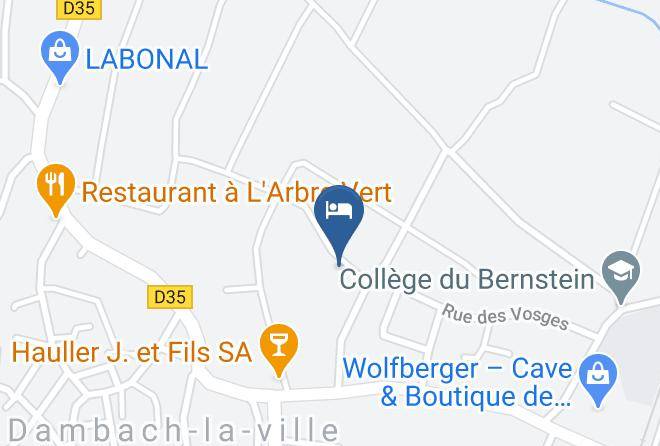 Bas Rhin - Chez Martine Maps