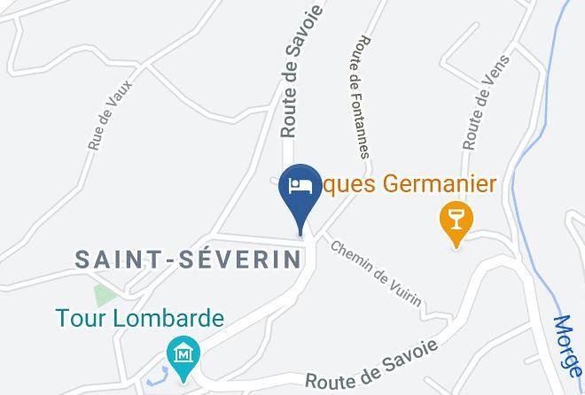 Conthey - Chez Martine Maps