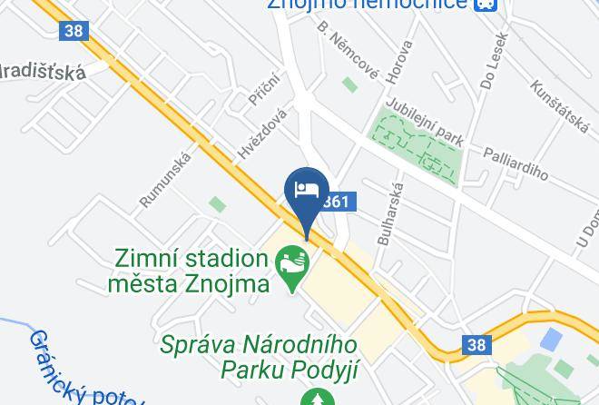 Znojmo - Chez Martine Maps