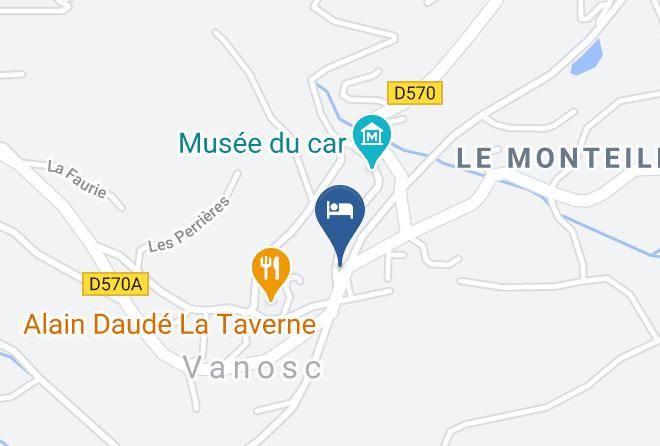 Ardeche - Chez Mary Maps