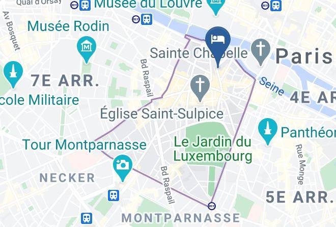 Paris - Chez Mazarine Maps