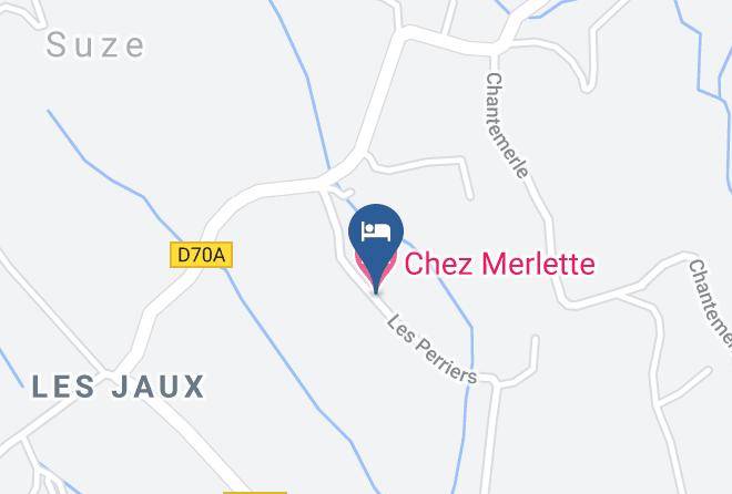 Drome - Chez Merlette Maps