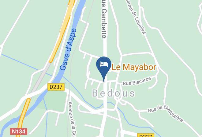 Pyrenees Atlantiques - Chez Michel Chambres Dhotes Maps