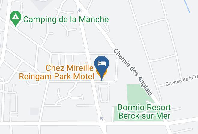 Pas De Calais - Chez Mireille Reingam Park Motel Maps