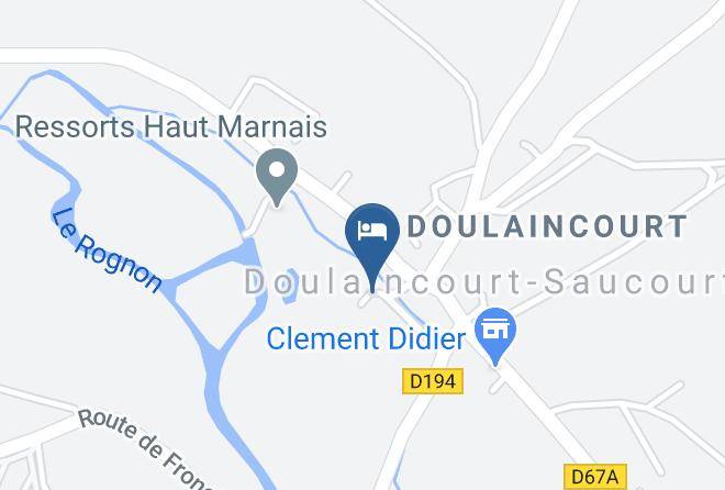 Haute Marne - Chez Monique Maps