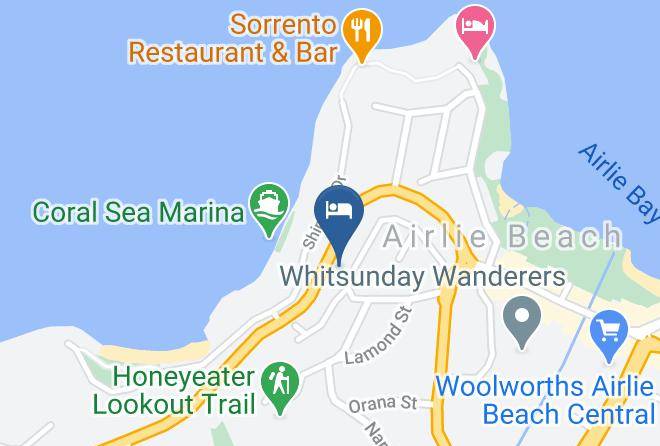 Whitsunday - Chez Nous Airlie Beach Maps