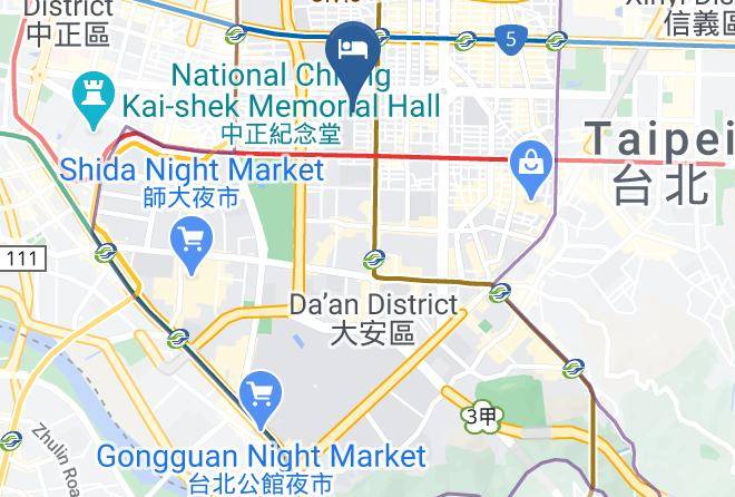 Da An District - Chez Nous Hotel Maps