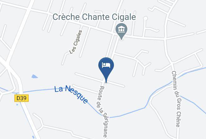 Vaucluse - Chez Odile A Saint Didier Maps
