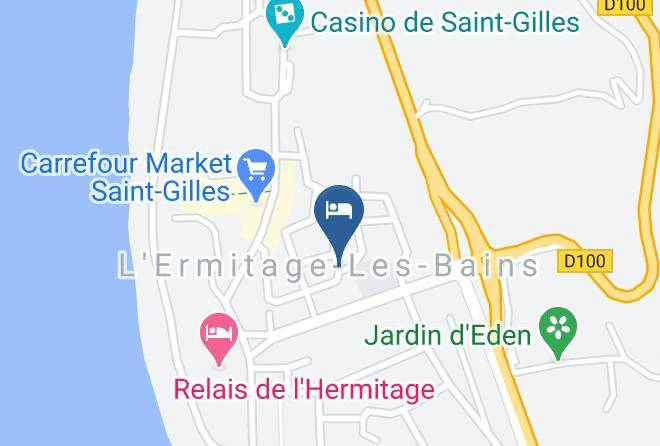 Saint Paul - Chez Papaye Maps