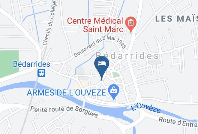Vaucluse - Chez Pascaline Maps
