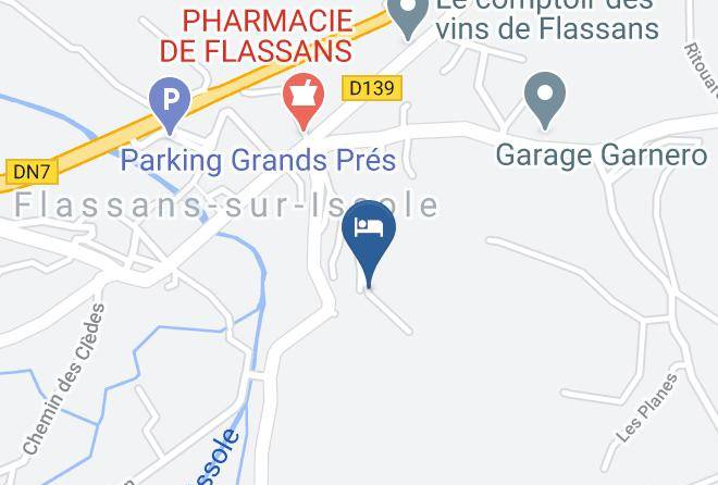 Var - Chez Patricia & Denis Maps