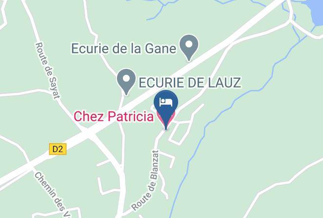 Puy De Dome - Chez Patricia Maps