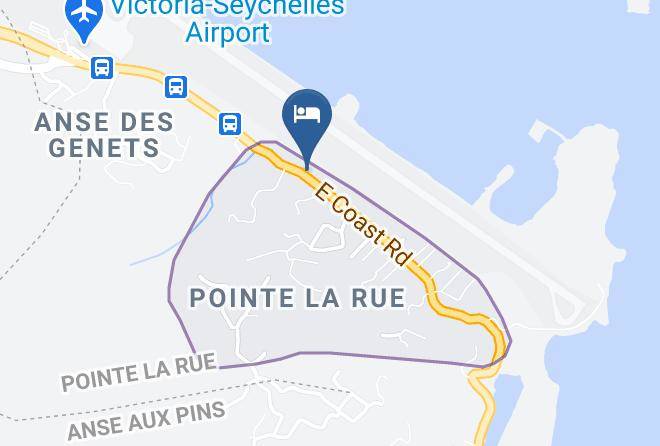 Pointe Larue - Chez Payet Maps
