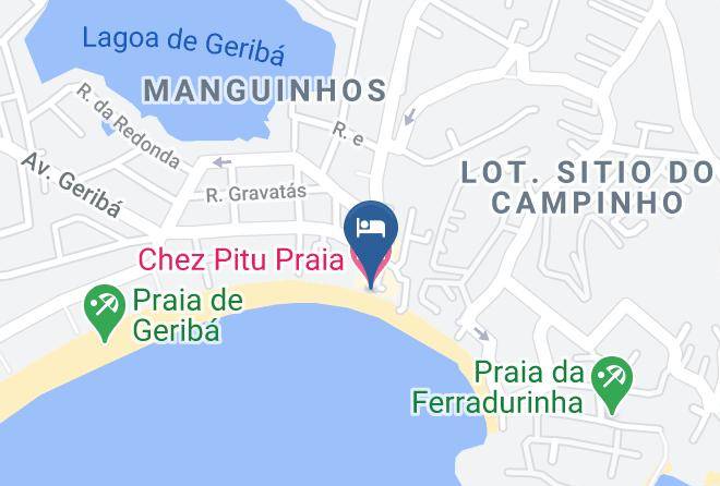 Buzios - Chez Pitu Praia Hotel Maps