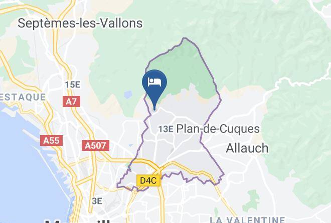 Bouches Du Rhone - Chez Regine Et Gregoire Maps