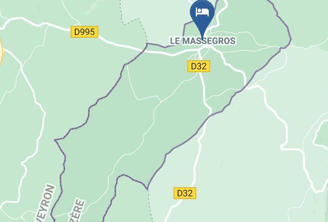 Lozere - Chez Ricou Bar Hotel Restaurant Poujol Maps
