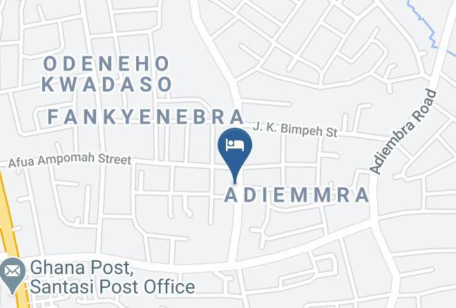 Kumasi - Chez Royale Hotel Maps