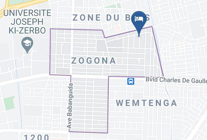Kadiogo - Chez Sego Maps