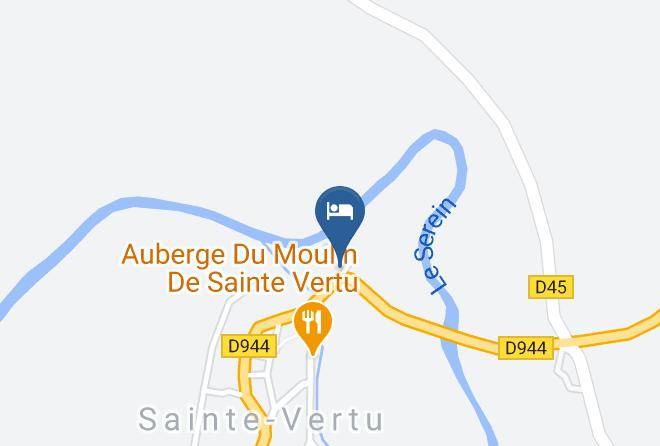 Yonne - Chez Severine & Edward Maps