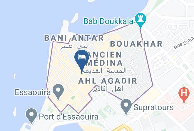 Essaouira - Les Matins Bleus Maps
