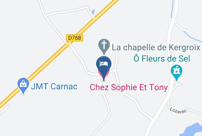 Morbihan - Chez Sophie Et Tony Maps