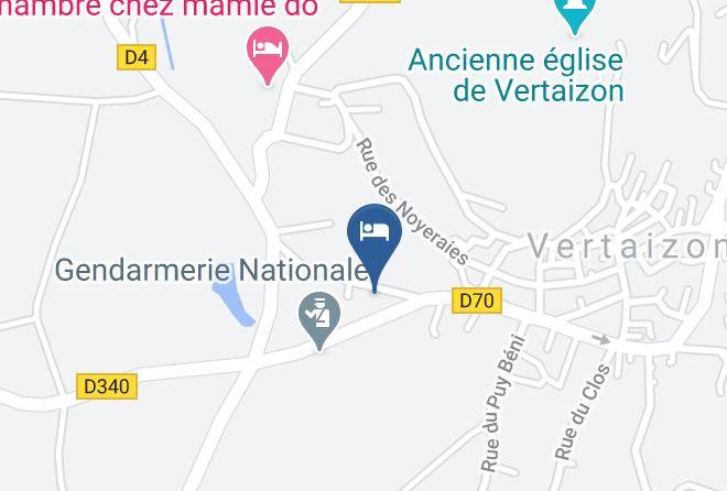 Puy De Dome - Chez Stephane Et Patricia Maps