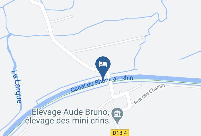Haut Rhin - Chez Tante Augustine Maps