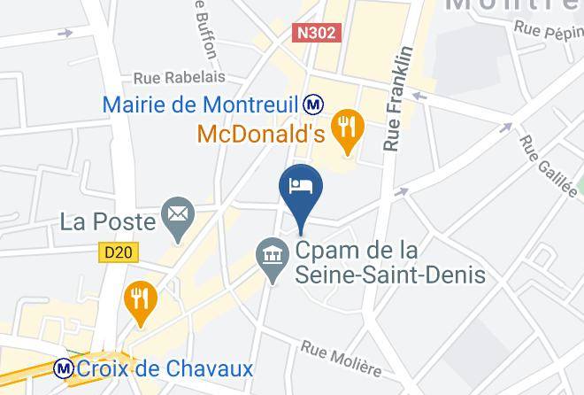 Seine St Denis - Chez Tina Maps