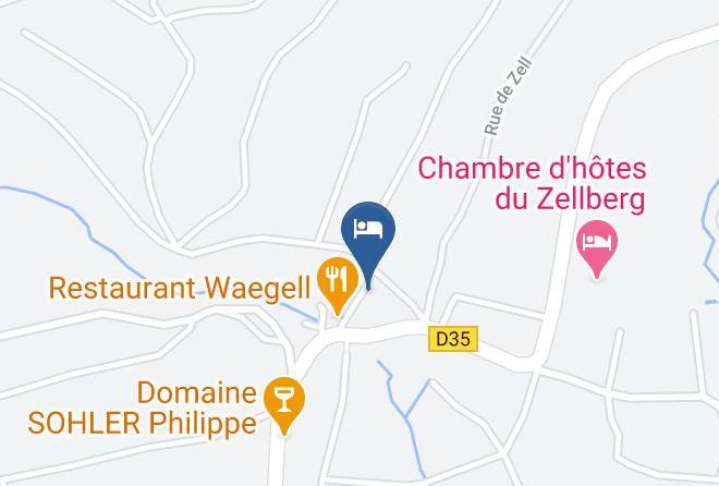Bas Rhin - Chez Yolande Maps