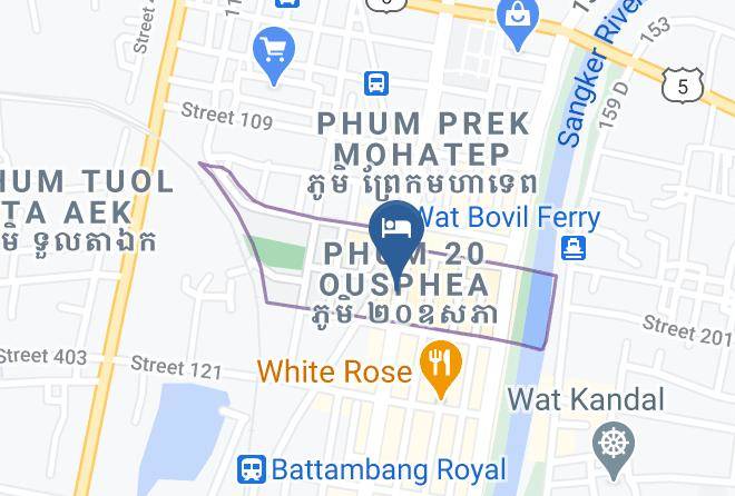 Battambang City - Chhaya Hotel Maps