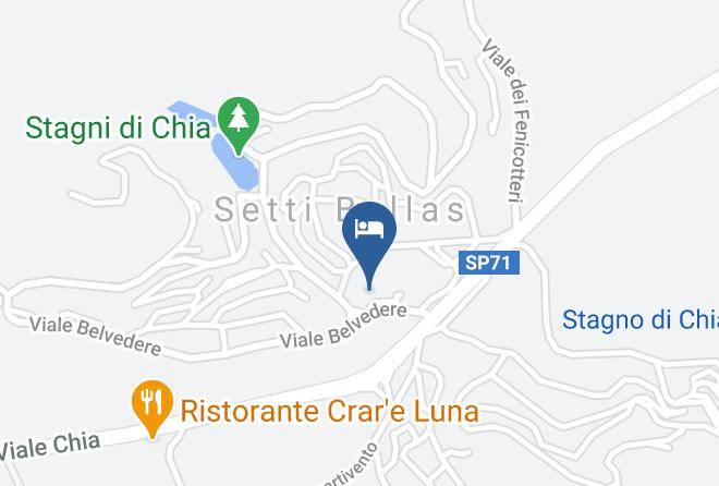 Province Of South Sardinia - Chia Laguna Maps