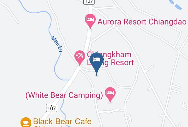 Amphoe Chiang Dao - Chiang Kham Luang Resort Maps