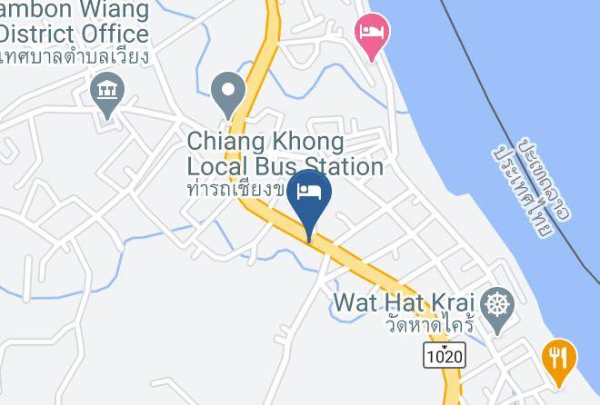 Amphoe Chiang Khong - Chiang Khong Paradise Hotel Maps