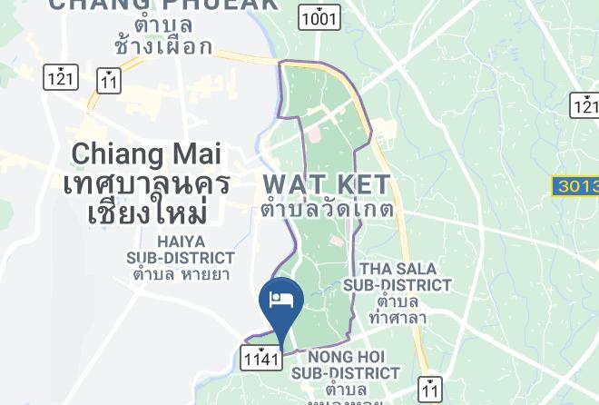 Amphoe Mueang Chiang Mai - Chiang Mai Lucky Inn Hotel Maps