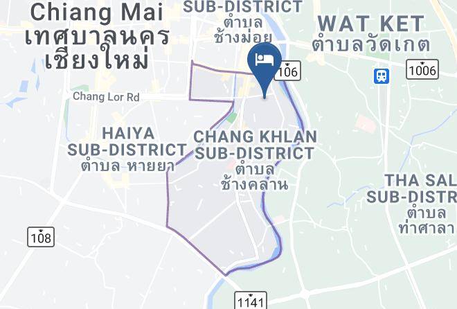 Amphoe Mueang Chiang Mai - Chiang Mai Plaza Hotel Maps