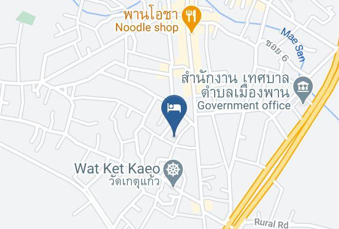 Amphoe Phan - Chiang Rung Hotel Maps