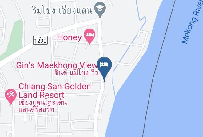 Amphoe Chiang Saen - Chiang Saen River Hill Maps