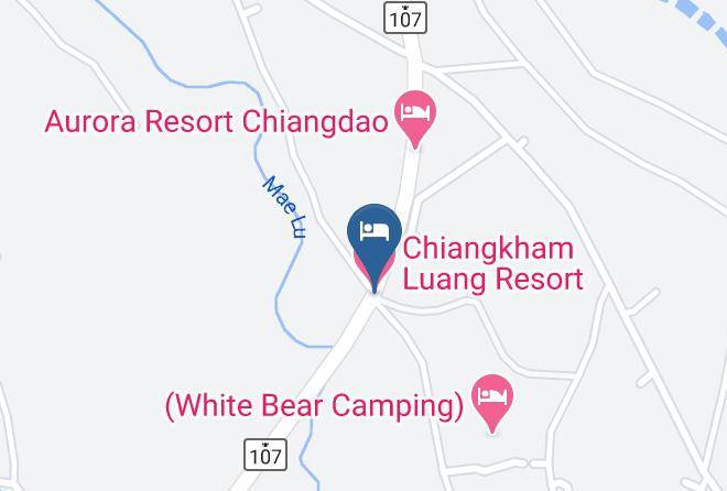 Amphoe Chiang Dao - Chiangkham Luang Resort Maps