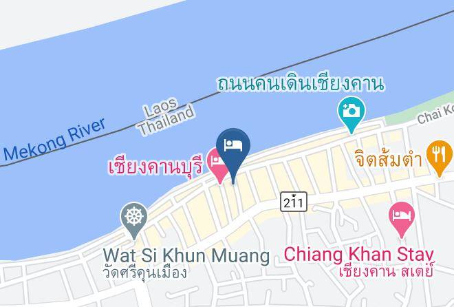 Amphoe Chiang Khan - Chiangkhan Hotel Maps