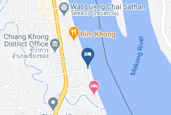 Amphoe Chiang Khong - Chiangkhong Riverview Hotel Maps