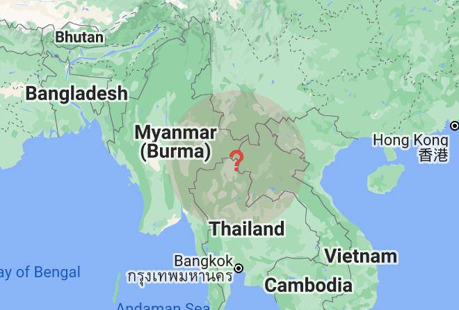 Amphoe Chiang Khong - Chiangsaen Golden Land Resort & Hotel Maps