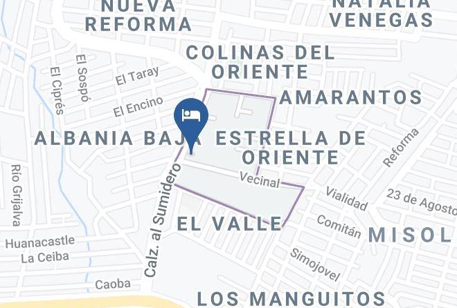 Tuxtla Gutierrez - Chiapas Hotel Express Maps