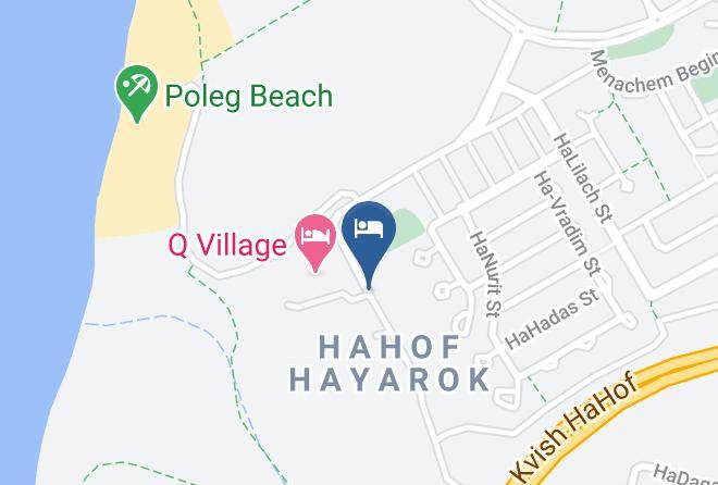 Netanya - Chiara Boutique Hotel Maps