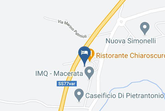 Macerata - Chiaroscuro Belforte Del Chienti Hotel Maps